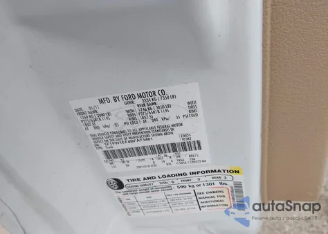 2011 Ford F-150 Lariat из США, поврежденный, VIN 1FTFW1EF4BFA73481